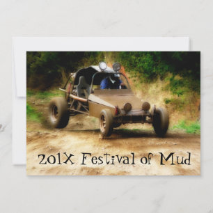 Convite evento Muddy Mudfest Dunebuggy 4x4ing