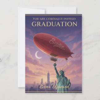 Convite Ever Upward - Graduation Invitations