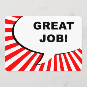 Convite excelente! bolha em quadrinhos