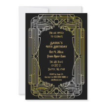 Excelente de arte itinerante Gatsby Art Deco Anive