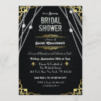 Excelente Gatsby Art Deco Chá de panela