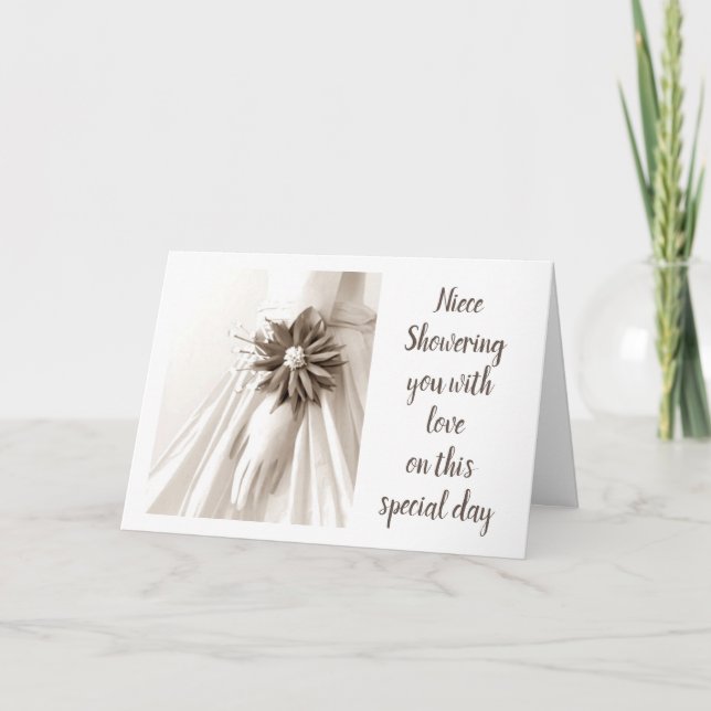 CONVITE **EXCELENTE-NIECE" PARABÉNS CHÁS (Frente)