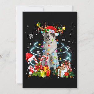 Convite Excelente Pirenéus Reindeer Árvore de Natal Luzes