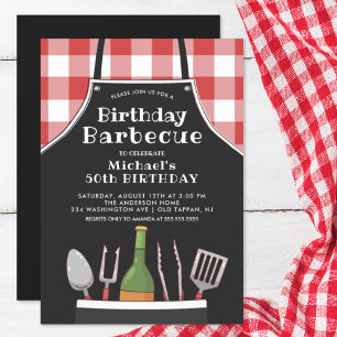 Convite Exclusivo de Churrasco de Aniversário