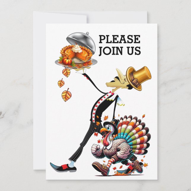 Convite Exclusivo de Garçom (Frente)