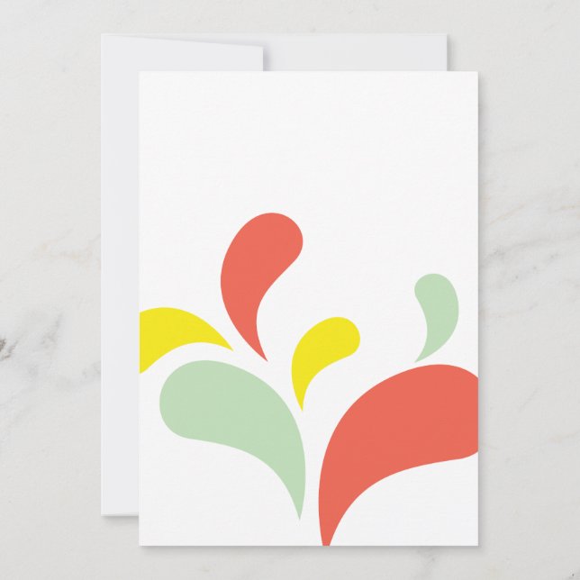 Convite Executar, Saltar, Rir & Jogar - Festa de aniversár (Verso)