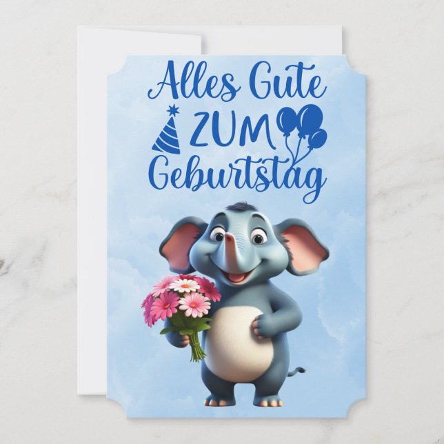 Convite Exklusive Grußkarten für unvergessliche Anlässe (Frente)