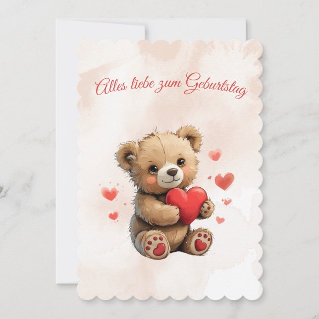 Convite Exklusive Grußkarten für unvergessliche Anlässe (Frente)