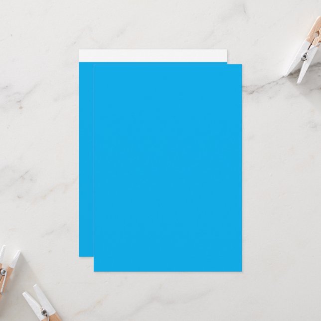 Convite Experimente a Beleza de um Céu Azul com um Avião (Frente/Verso In Situ)