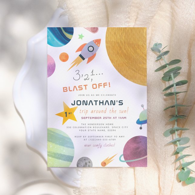 Convite Explosão! Aniversário Do Rapaz Do Sol (Criador carregado)