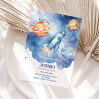 Explosão da Festa de aniversário de planetas espac
