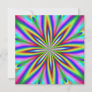 Convite Explosão de Neon