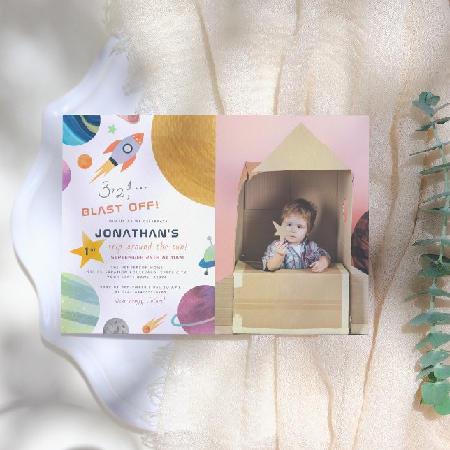 Convite Explosão! Foto De Aniversário Do Sun Boy (Criador carregado)