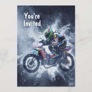 Convite Explosões de Loucura em Motocicletas