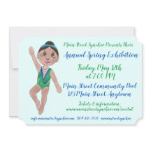 Exposição de Piscina da Equipe de Nadação Sincroni