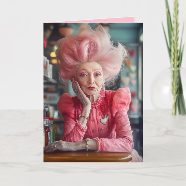 Convite Expressão do Beijo de Eterno Graça a Rosa (Frente)