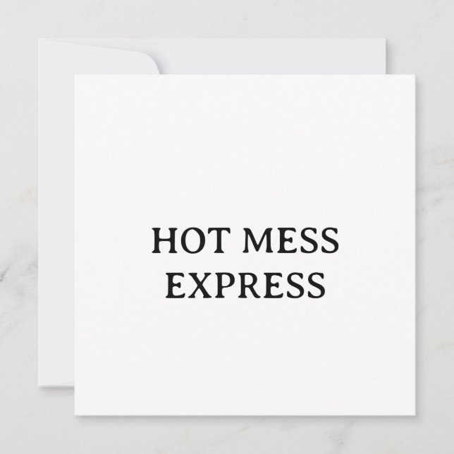 CONVITE EXPRESSO BAGUNÇADO (Frente)