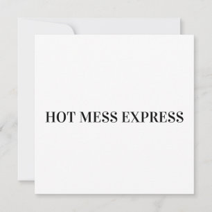 CONVITE EXPRESSO BAGUNÇADO