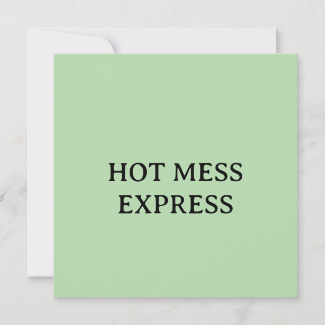 CONVITE EXPRESSO BAGUNÇADO (Frente)