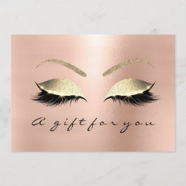 Convite Extensão de Lashes Artistas de Ativação Profission