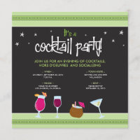 Fabulosamente Festivo Cocktail Party (verde limão)