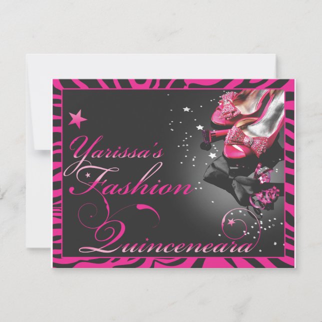 Convite Fabuloso Quince!_Yanin (Frente)