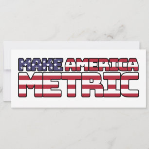Convite Faça a Métrica Americana - Sinalizador Americano -