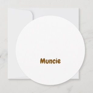 Convite Faça a sua marca de 5,25" x 5,25" Círculo