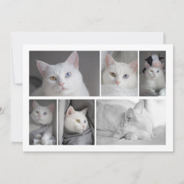 Convite Faça sua própria placa personalizada de colagem de