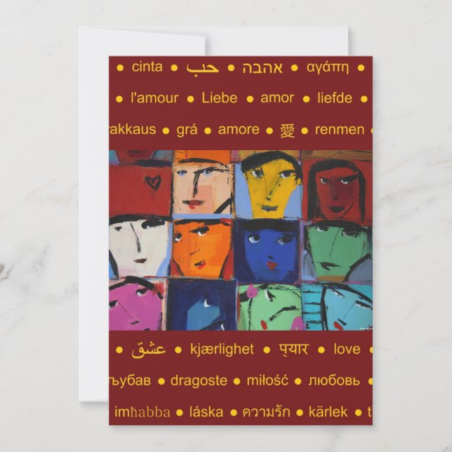 Convite Faces (Frente)