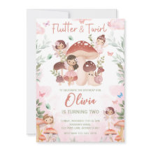 Fada Aniversário, Floresta de Jardim Whimsso Encan