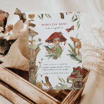 Fada de Floresta Mágica de Outono | Aniversário