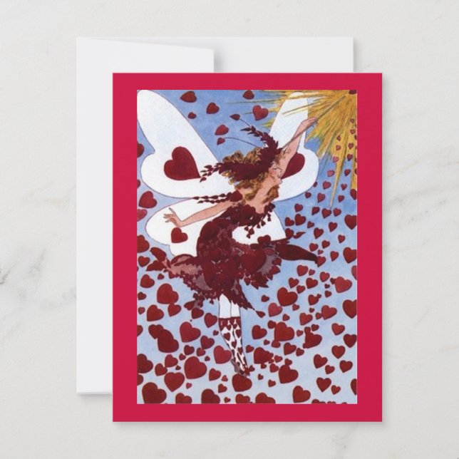 Convite Fada do Coração (Frente)