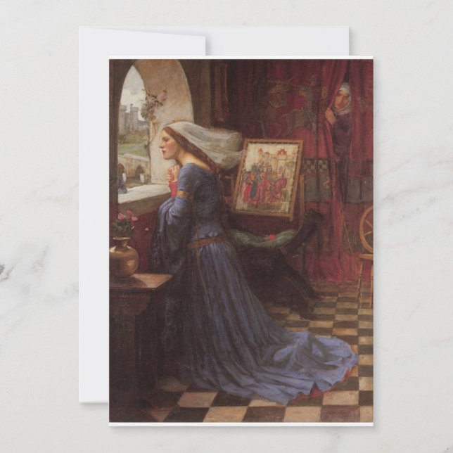 Convite Fair Rosamund belas artes (Frente)