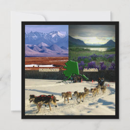 Convite Fairbanks Alaska Photo Collage Housearming