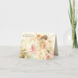 Convite Fairies Anunciará Que Você Será Minha Porta-Voz