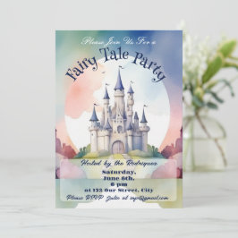 Convite Fairy Tale Party