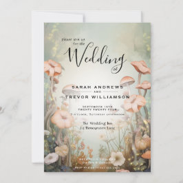 Convite Fairy Tale Woodland Fairycore Romance