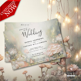 Convite Fairy Tale Woodland Fairycore Romance