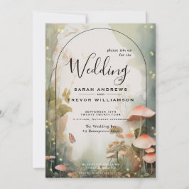 Convite Fairy Tale Woodland Fairycore Romance