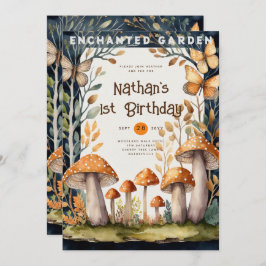 CONVITE FAIRYCORE NATURE BABYSHOWPRIMEIRO ANIVERSARIO QUAL