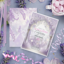 Fairytale Garden Quinceanera Lavanda/Lilac ID1030
