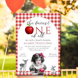 Convite Fairytale Princesa Fairest Um De Todos Os primeiro