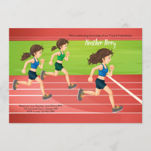 Convite Faixa de Meninas e Campo