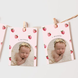 Convite Faixa principal da foto de primeiro aniversário do