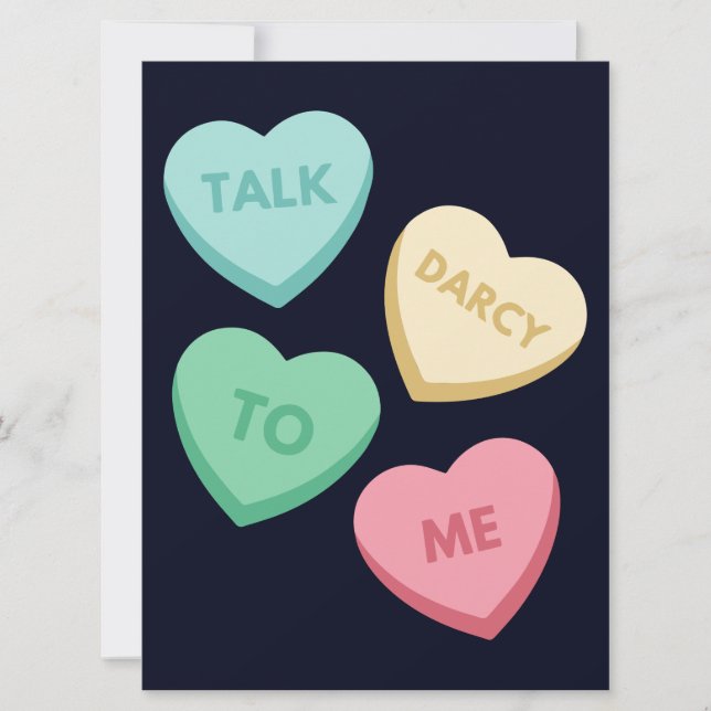 Convite Fale comigo Darcy III (Frente)