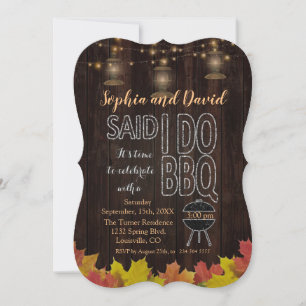 Convite Fall Wood String Acende Lanterna Velha Depois Que