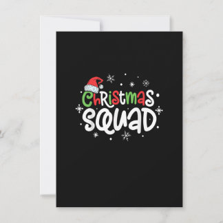 Convite Família de Papais noeis de Natal Correspondendo Pi