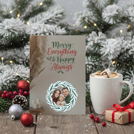 Convite Family Christmas Photo Card