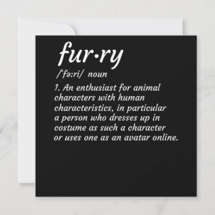 Convite Fandom Fandom Furries - Design